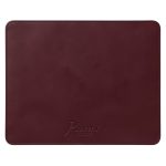 burgundy leather placemat 08
