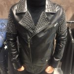 leather jacket metalic style 07