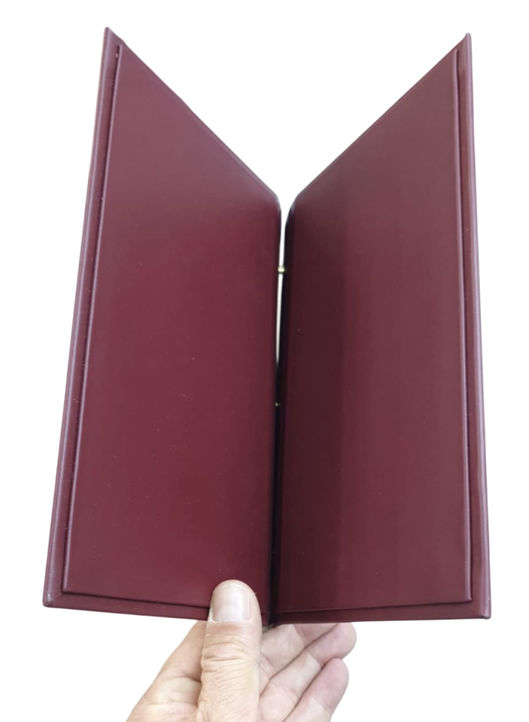 leather menu cover 05