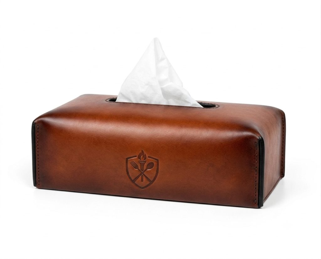 leather tissue box made in turkey 02