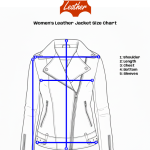 size chart women leather jacket