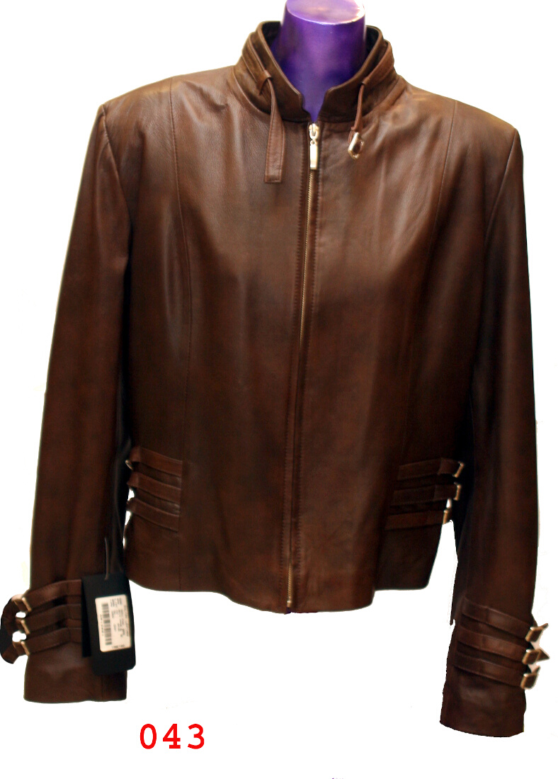 women leather jacket 043